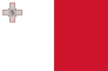 Flagge Malta 30 x 45 cm