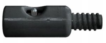 Adapter m. Gewinde f. Stäbe