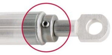 Gasdruckfeder AISI 316 272 mm 40 kg