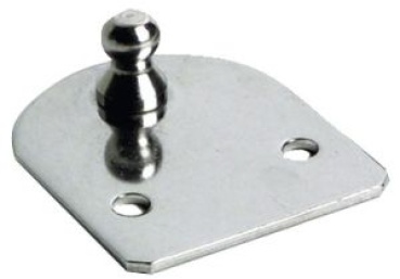 Compact ebene Plate m. 10mm-Kugel