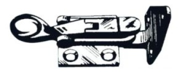 90°-Hebelverschluß f. Motorhauben