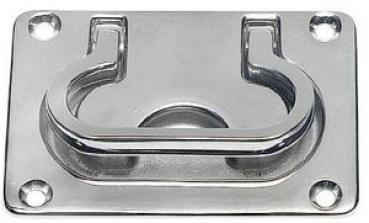 Bodenheber Heavy Duty AISI316 hochglanz. m.Griff