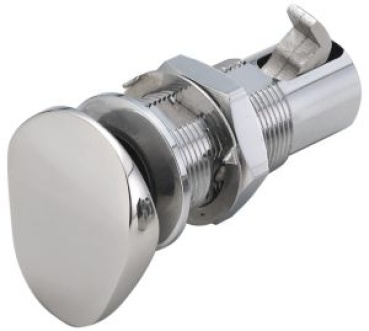 Flush Lock Schloss, oval Typ B