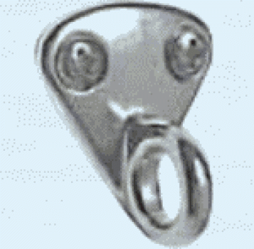 Augplatte AISI316 27x30 mm