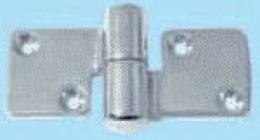 Scharnier AISI316 hochglanzpoliert 100x50 mm recht