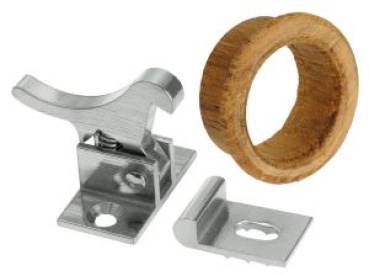 Fingerschnapper Messing, verchromt