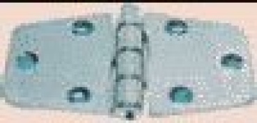 Spritzgegossenes Scharnier Messing, ver. 100x60 mm