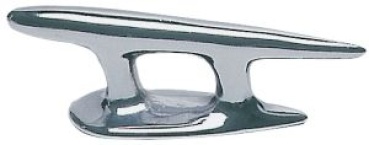 Torpedoklampe Messing, verchromt 120 mm
