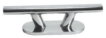 Nordik Klampe AISI316, hochglanzpoliert 310mm oval