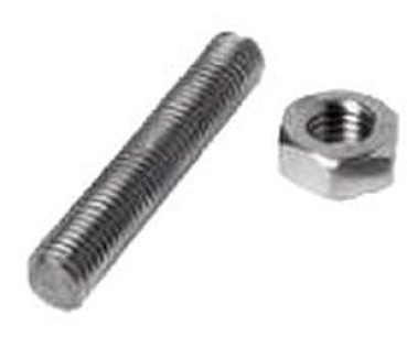 VA-Stahl Stiftschrauben-Set f. Klampen 8x60 mm