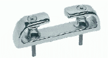 Lippklampe m. Rollen AISI316 260 mm