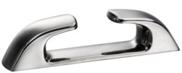 Capri VA-Stahl Klampe, gerade 120 mm