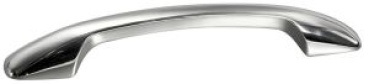 Aerodynamischer Griff AISI316 hochglanzpoliert