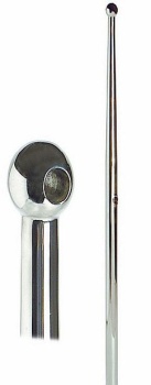 Relingstutz m. Drahtdurchlass AISI316 450 mm