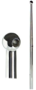 Relingstutz m. Drahtdurchlass AISI316 710 mm