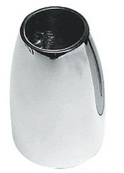 Relingstützenhalter, stumpf-oval AISI316 90° 25 mm
