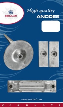 Anoden-Set Zink Honda Außenborder 40/50 PS
