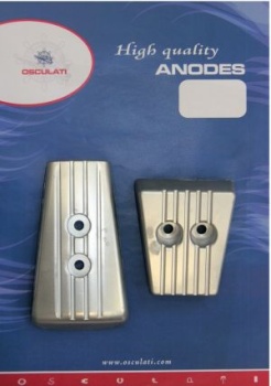 Anoden-Set f. Volvo-Motoren SX-A-DPS Aluminium