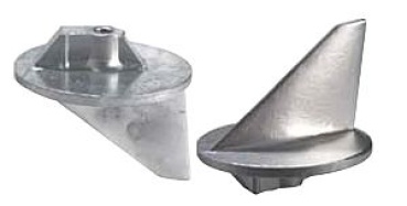 Kurze Finnanode Mercury 40/225 PS Aluminium