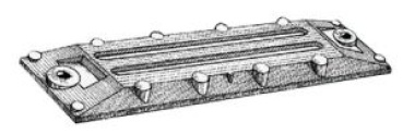 Aluminium-Plattenanode Honda 75/225 PS