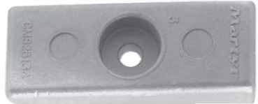 Aluminium-Plattenanode Mercury 30/300 PS