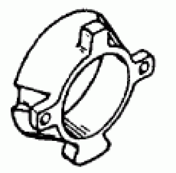 Kragenanode aus Zink f. Alpha