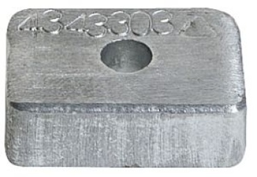 Anode aus Zink f. Mercury 4/5/6 PS SET 2Stk.