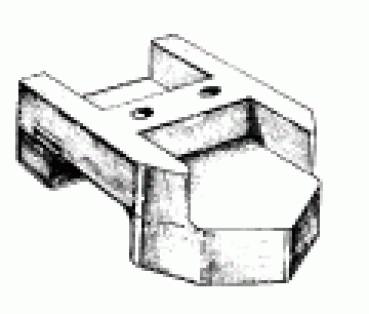 Anode aus Zink f. Mercruiser Heckantrieb