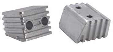 Fußanode aus Aluminium Volvo DPX