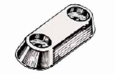 Anode oval Typ Vetus 900 g
