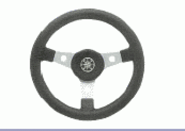 Delfino Steuerrad schwarz 310 mm