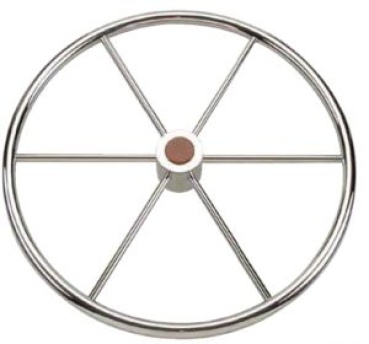 5Speichensteuerrad Stahl 90cm
