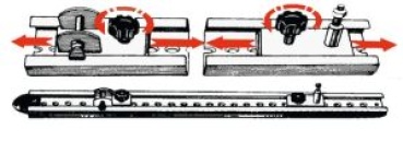 Plastikendstück f.Schiene