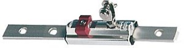 Gabelhalterung f. Schiene 25x4 mm