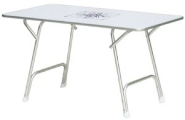 Hoher Qualitäts-Klapptisch, rechteckig 130x73 cm