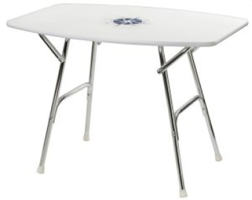 Hoher Qualitäts-Klapptisch, oval 95x66 cm