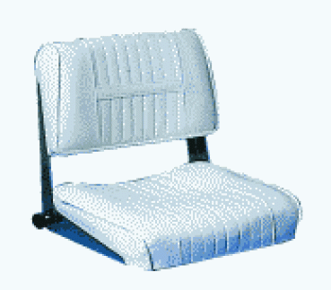 Sitzer m. klappbarer Rücklehne 45x40 cm
