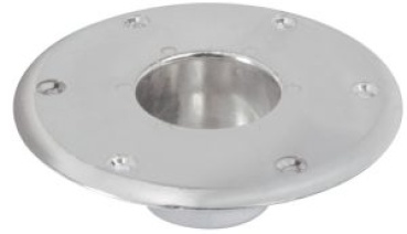 Aluminium Ersatzsockel f. Tischbeine Ø 160