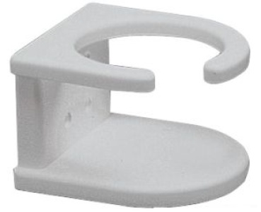 GlasTassehalter Polyethy weiß
