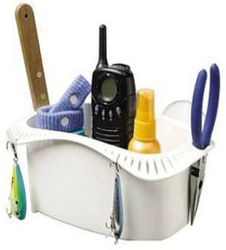 Cockpit Caddy Ablagefach aus Kunstoff, weiß