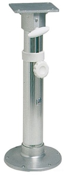 Drehbarer Stuhlfuß, ausziehbar poliert 45-62 cm