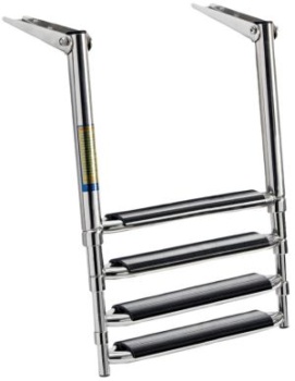 BIG ausziehbare Leiter f.Badeplattform 4 Stufen