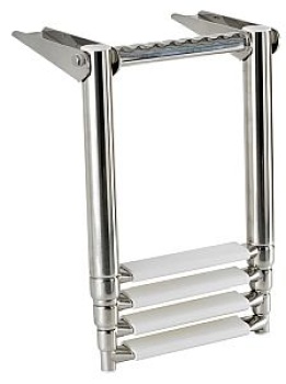 Badeleiter, ausziehbar 4-stufig