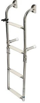 Klapp-Badeleiter AISI316 standard 4-stufig