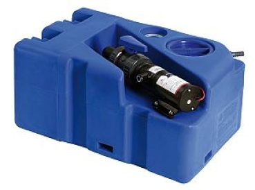 Schmutzwassertank m.Zerhacker 12 V 50 l
