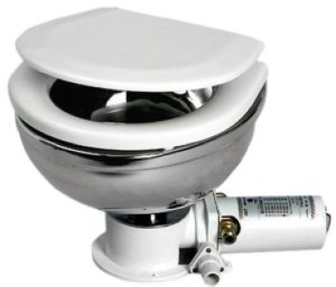WC elektrisch12VEdelstahl/Holz