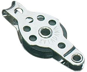 Mikro-Einfachblock m.Bügel 6x25