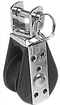 VA-Stahl-Einscheibenblock m.Wirbel 22x6