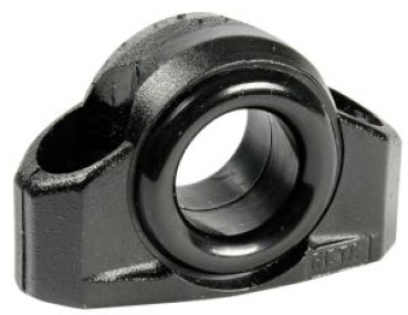 Leitöse aus Nylon, schwarz 9 mm