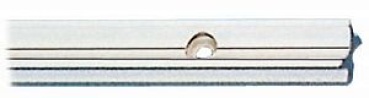 X-Schiene aus Aluminium, eloxiert 2m-Stück